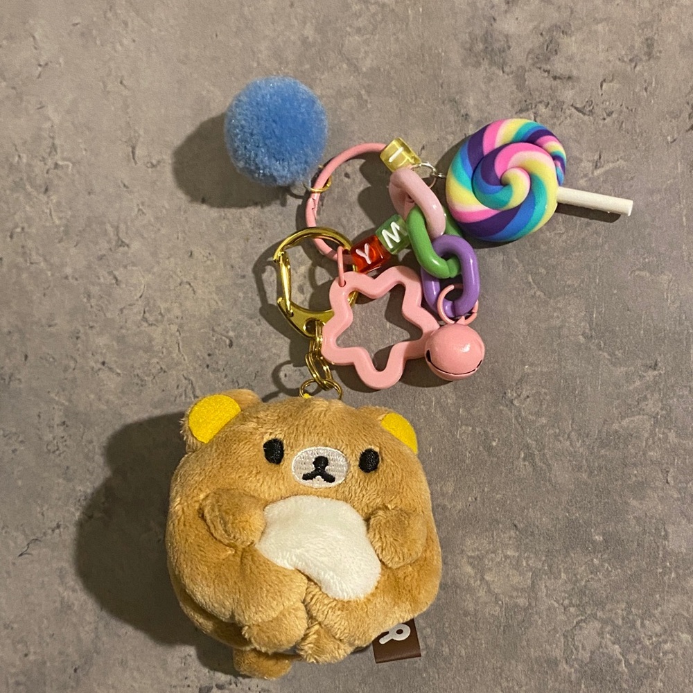 Rilakkuma Keychain Purse Charm